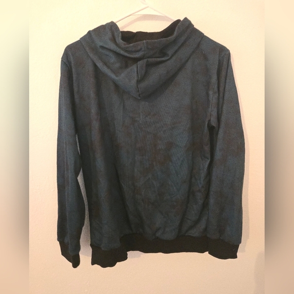 Youcan Three Wolf Moon Hooded Sweatshirt Mens Size Medium - Picture 2 of 6